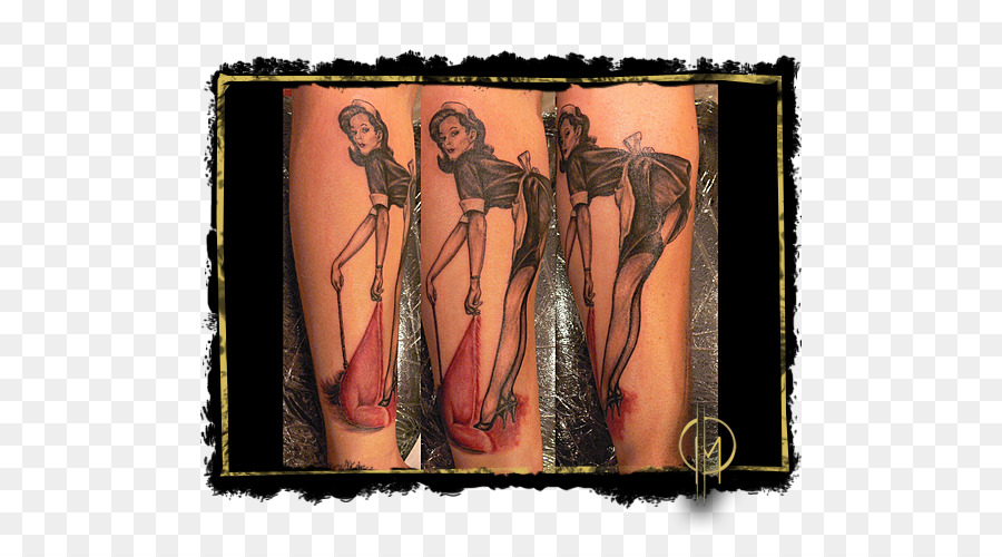 Tatuaggio arte Moderna Spalla Fumetto Nero - Gil Elvgren