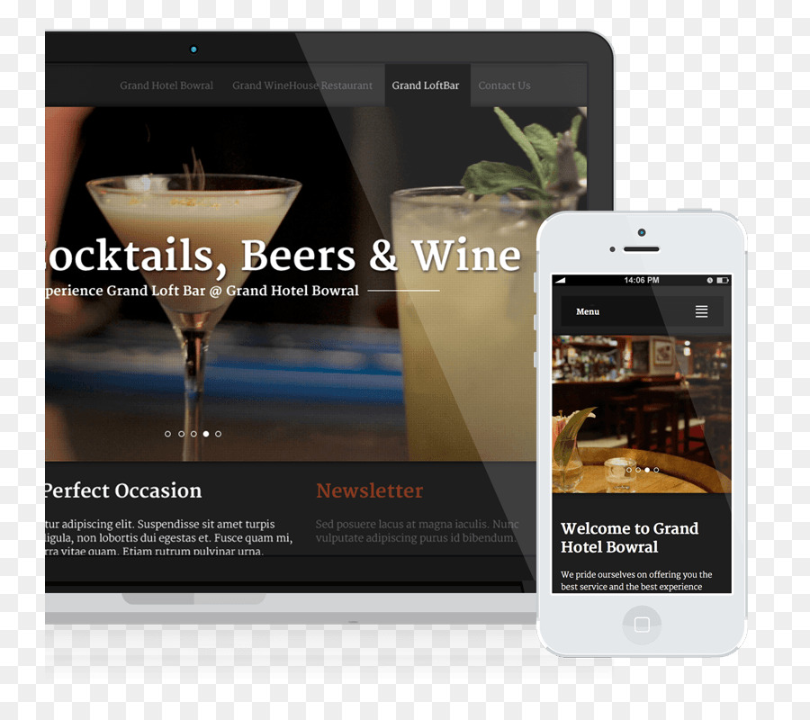 Marke Display-Werbung Trinken - Vektor basierte grafische Benutzeroberfläche