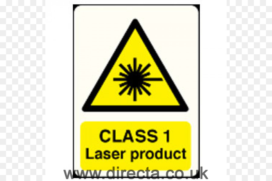 Pericolo per la sicurezza Laser cartello di Avvertimento Laser di sicurezza - caffè anello