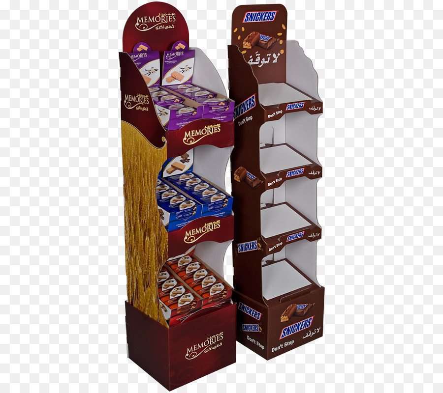Punto vendita di display cartone barra di Cioccolato - Le vetrine dei punti vendita