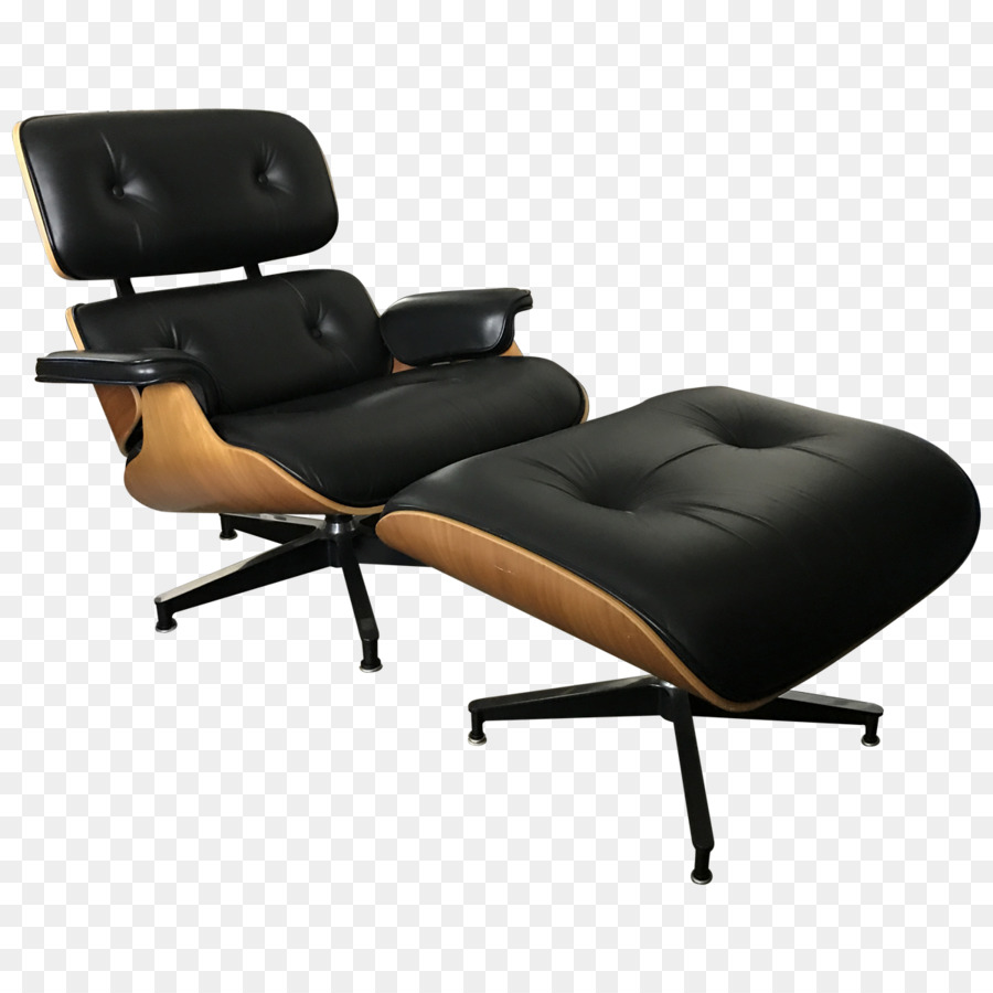 Eames Lounge Stuhl Holz, Lounge Sessel und Ottoman von Charles und Ray Eames - Herman Miller