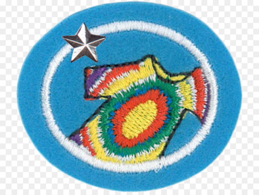 Badge Cerchio - tie dye