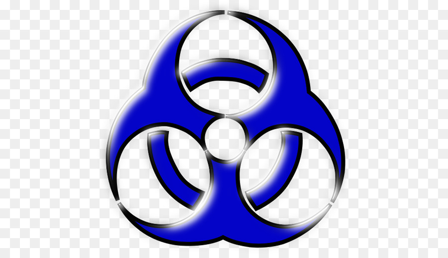 Biologische Gefährdung Gefahren symbol clipart - Biohazard Symbol