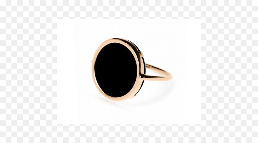 Onyx Ring Ginette NY Schmuck Silber - Ring