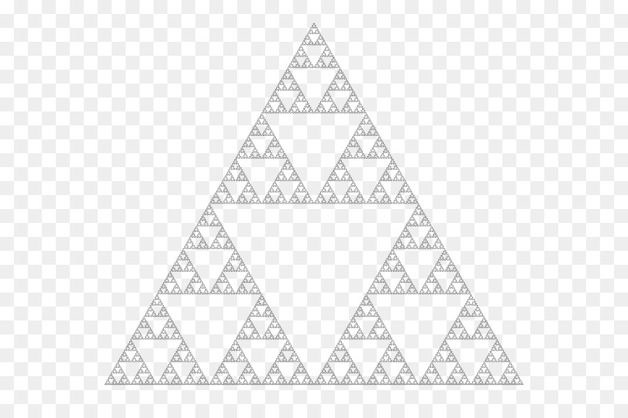 Sierpinski triangolo di Sierpinski curva Frattale Sierpinski carpet - triangolo