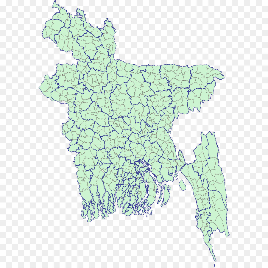 Upazilas del Bangladesh Distretti del Bangladesh Mappa Taltali Upazila Upazila Gangachhara - mappa