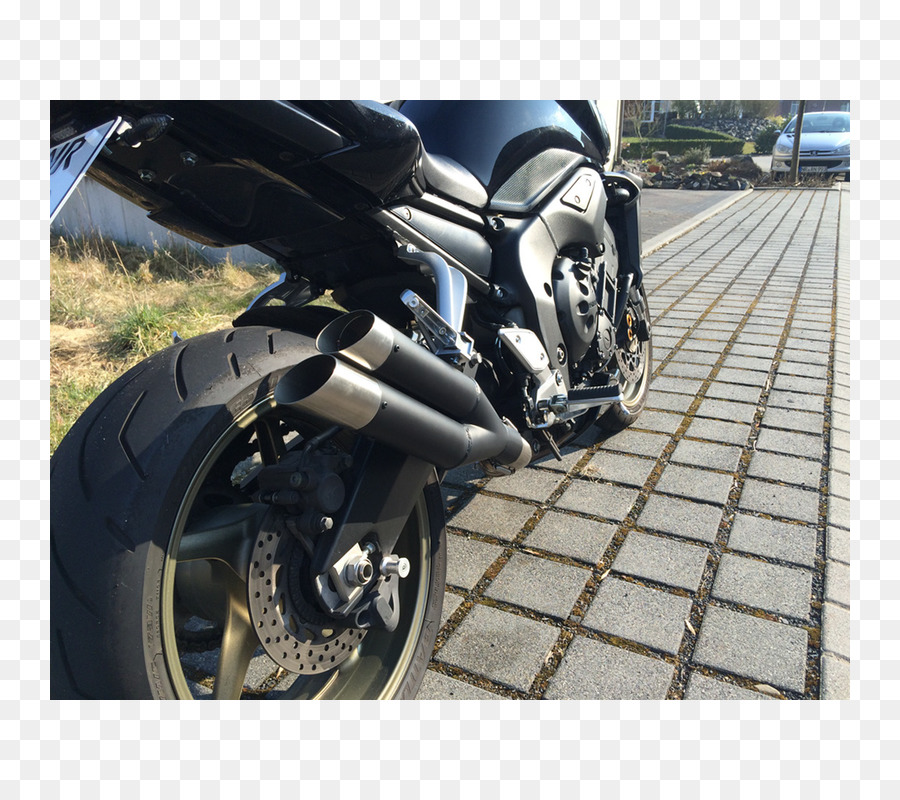 - Abgasanlage-Reifen-Auto-Motorrad-KFZ - Yamaha FZ1