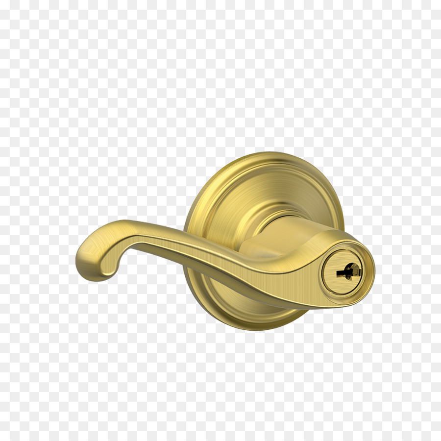 Door Handle Brass
