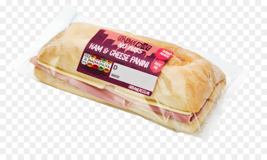 Panini mit Schinken und Käse-sandwich-Brot - Schinken