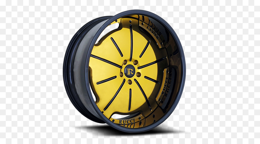 Alloy Wheel Yellow