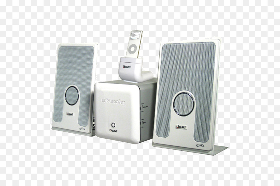 Computer Lautsprecher, Lautsprecher dreamGEAR I. sound Harmony Ipod Psp PC Mac Portable Speaker System W/Subwoofer DGUN 945 Isound - andere