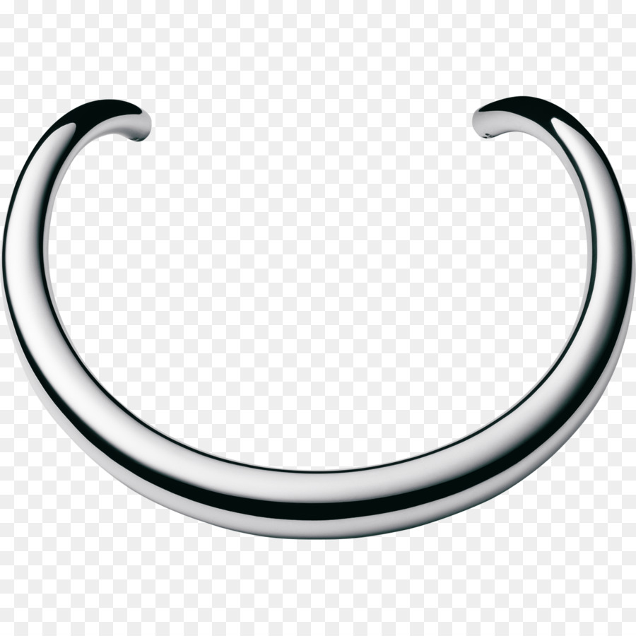 Hals-ring Sterling Silber Halskette Schmuck - Silber