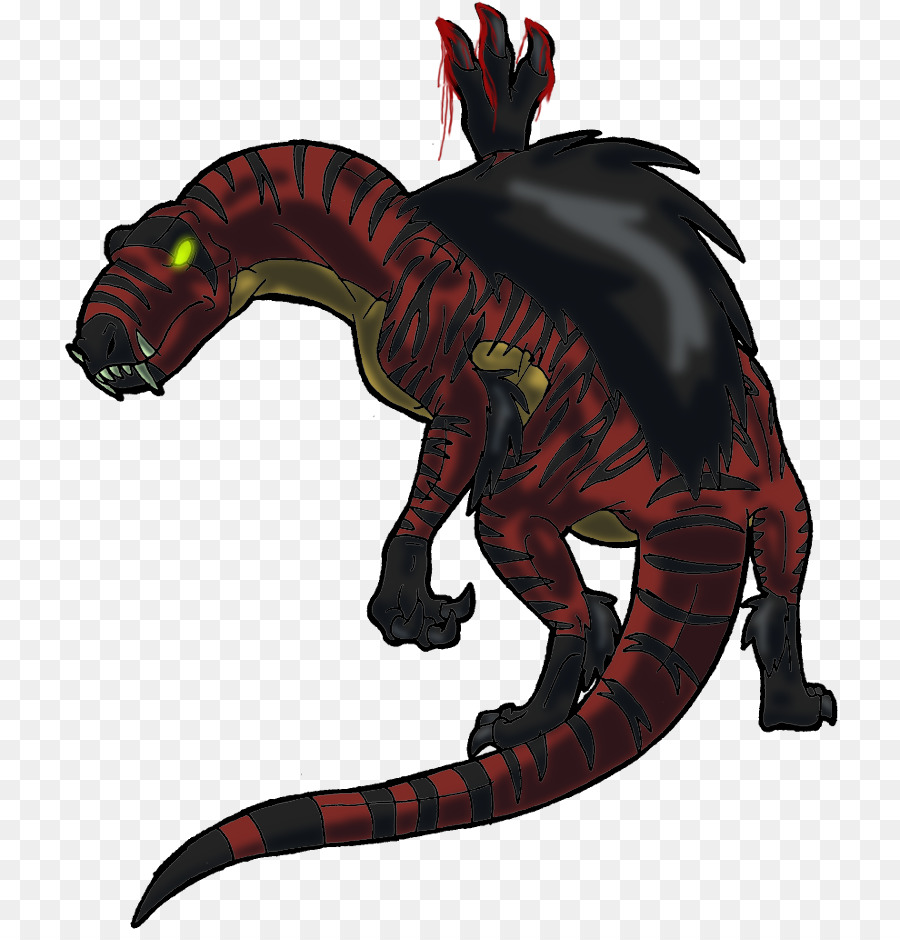 Drago Dinosauro Carnivora Demone - drago
