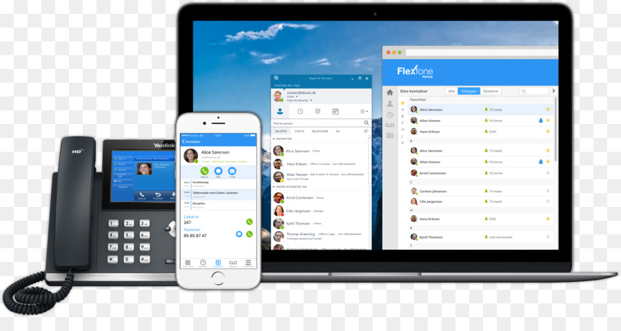 Funktion Handy Smartphone Telefon Voice-over-IP Skype for Business - Smartphone