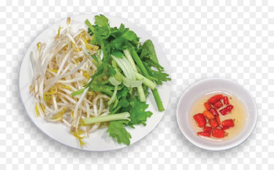 Namul Tailandese, cucina Cinese, cucina Pranzo verdure in foglie - vermicelli di riso