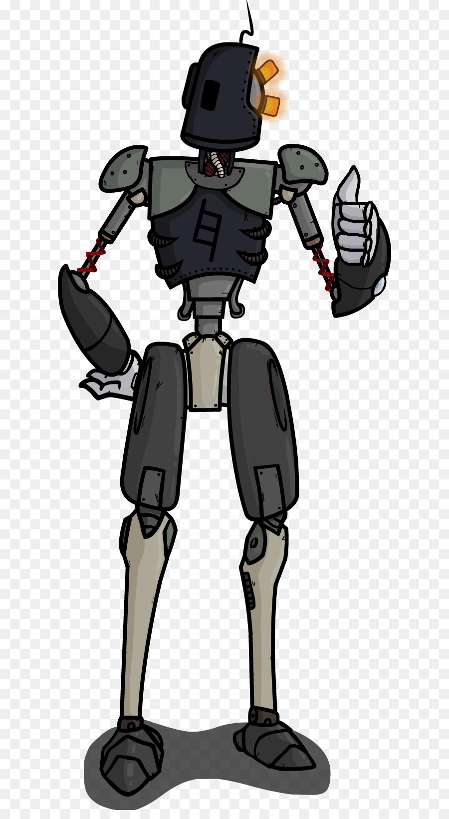 Roboter Cartoon Charakter Mecha - Roboter