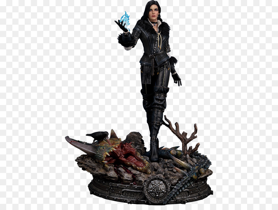 The Witcher 3: Wild Hunt-Geralt von Riva Yennefer Statue - Triss Merigold