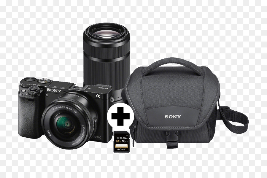 Sony α6000 Spiegellose Wechselobjektiv Kamera Sony E PZ 16 50mm f/3,5 5,6 OSS Digitale SLR - Kamera