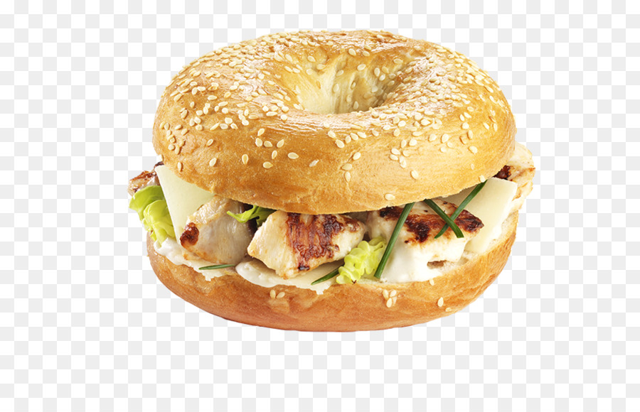 Salmon burger Colazione panino Hamburger Pan bagnat sandwich al Prosciutto e formaggio - pane