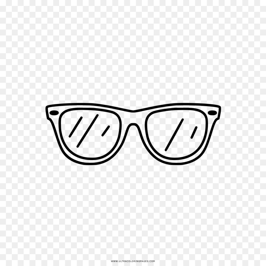 Sonnenbrillen Goggles-Malbuch Sunglass Hut - Brille
