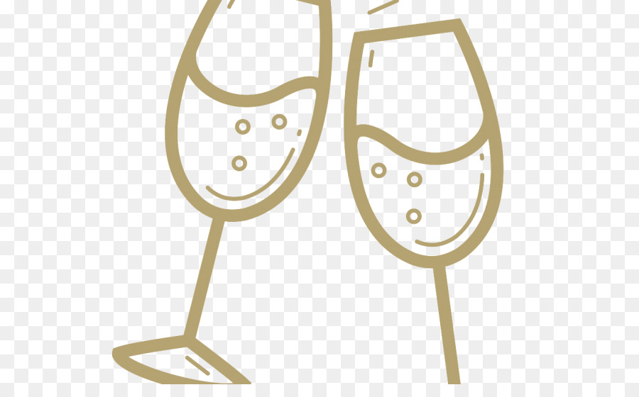 Champagner, Wein, Toast Hochzeit Symbol - Champagner