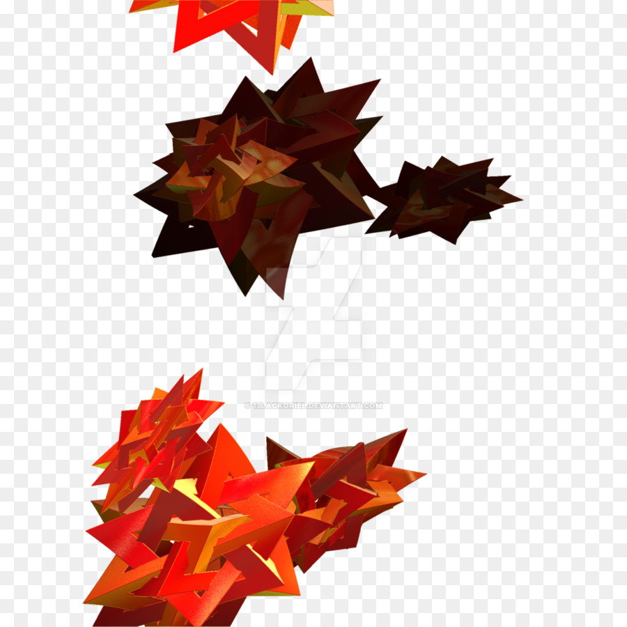 Maple leaf Christmas ornament Stern - Weihnachten