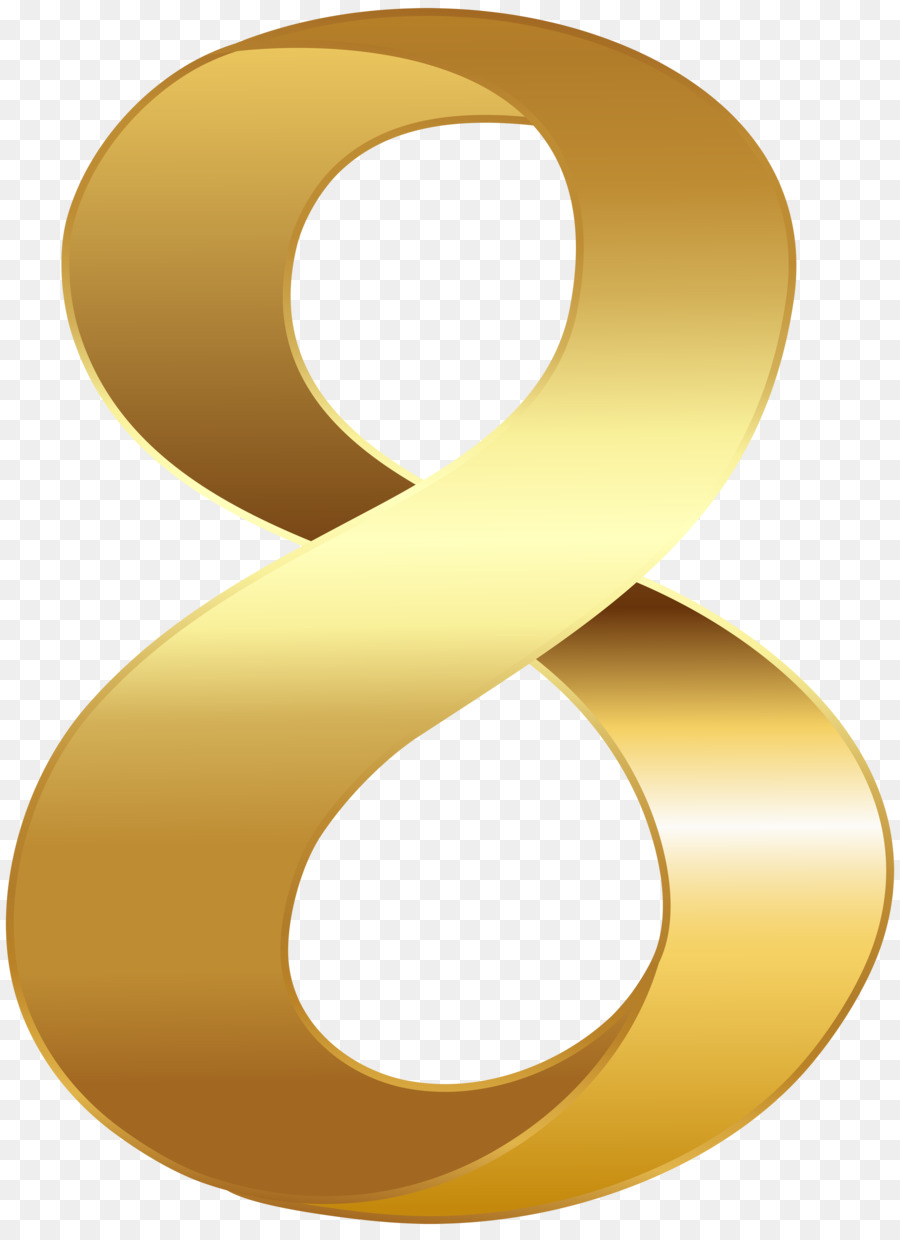 Anzahl Clip art - goldene zahlen