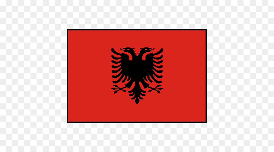 Cờ của Albania Albanian Hai đầu đại bàng - cờ