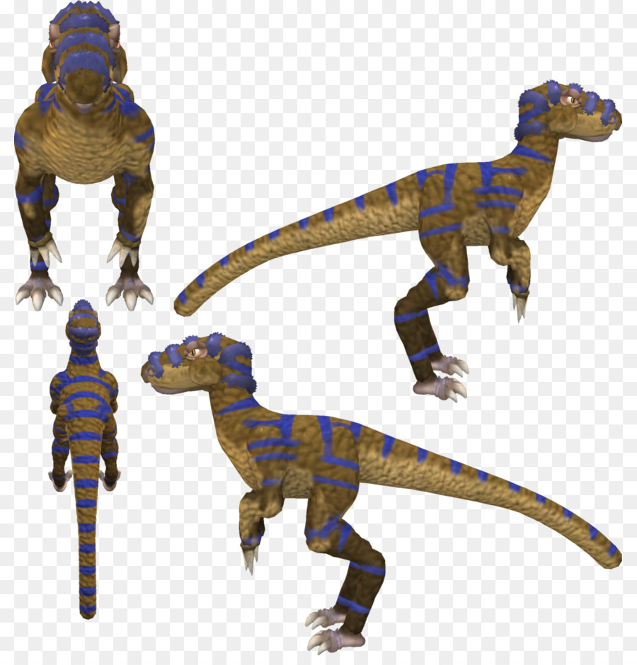 Velociraptor Fossil Fighters Tirannosauro Dinosauri Arte - Dinosauro