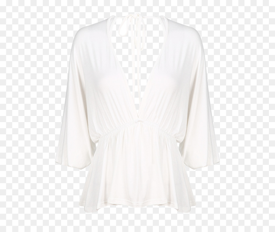 Camicetta Abbigliamento appendiabiti Bianco Manica - Camicia