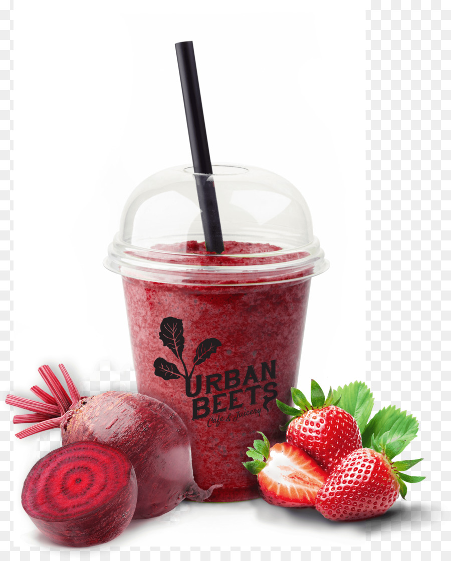 Smoothie-Milchshake Erdbeer-Saft-Gesundheit-shake - Erdbeere