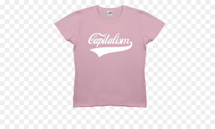 T shirt Pink M Ärmel Hals Schriftart - T Shirt