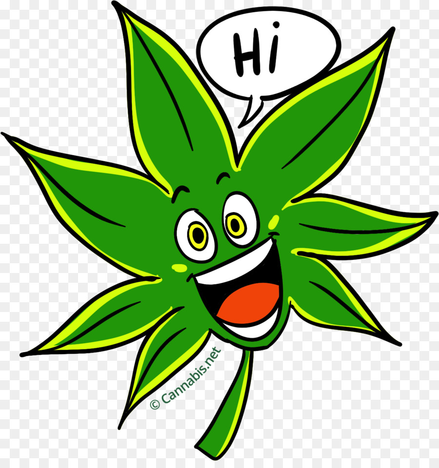 Cannabis Kush Pflanze clipart - Cannabis