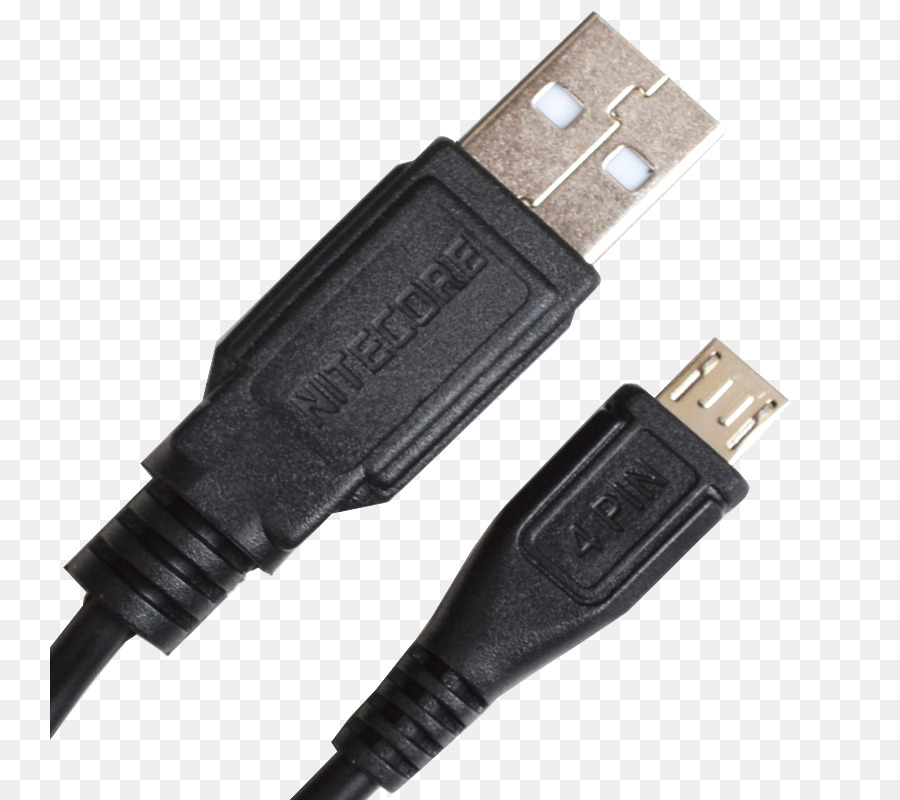 Sạc pin Vi-USB cáp Điện Máy tính port - thông qua