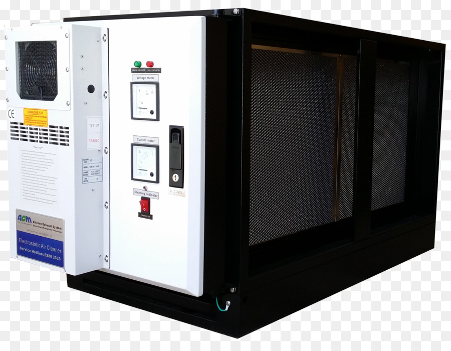 Filtro aria Forno precipitatore Elettrostatico del dispositivo di raffreddamento Evaporativo Elettrostatica - altri
