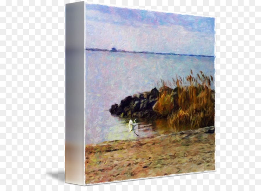 Aquarell Landschaft Bild Frames - Malerei