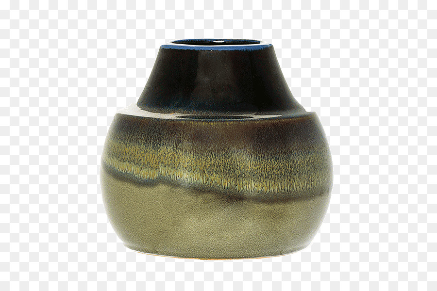 Vase Keramik Steinzeug Keramik Grün - Vase