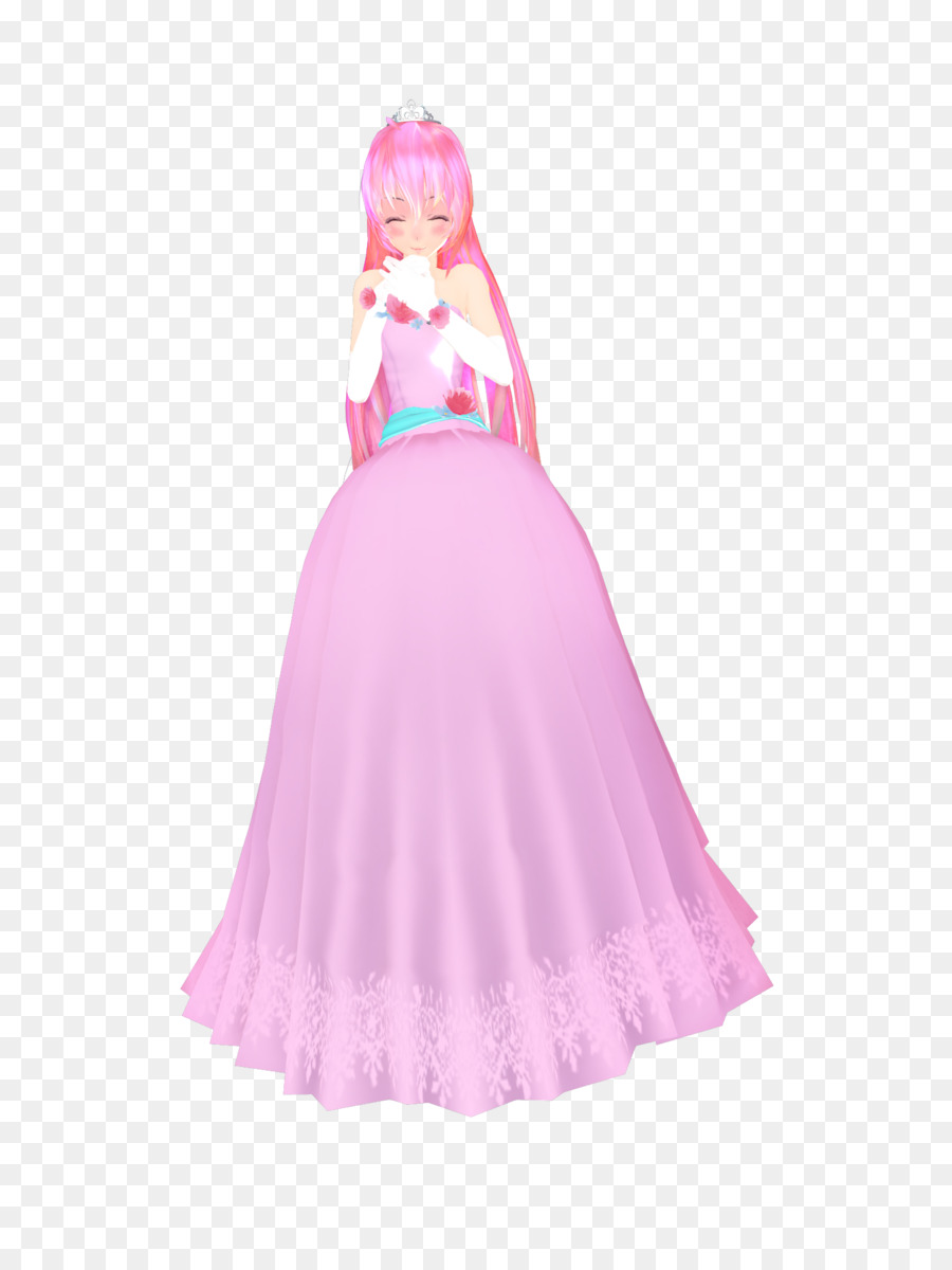 Kostüm Kleid Rosa M Barbie - Barbie