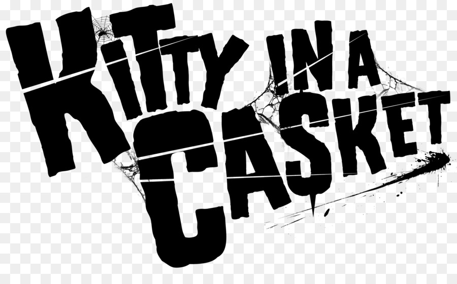 Kiss & Hell Kitty in a Casket Logo Album Schriftart - kitty Kuss