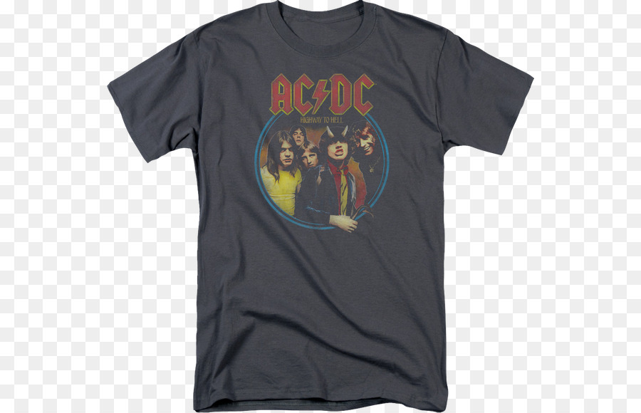 T shirt Highway to Hell AC/DC Powerage Back in Black - T Shirt
