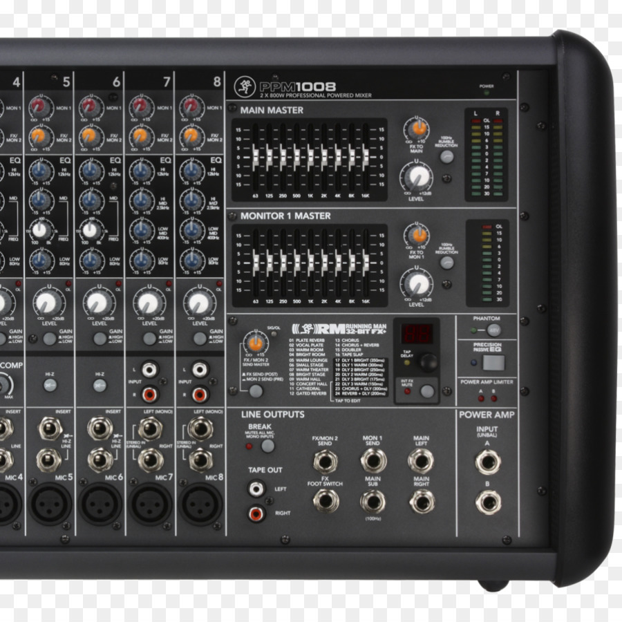 Mackie PPM1008 Audio Mixer Mackie 2404VLZ4 - modulare razzo