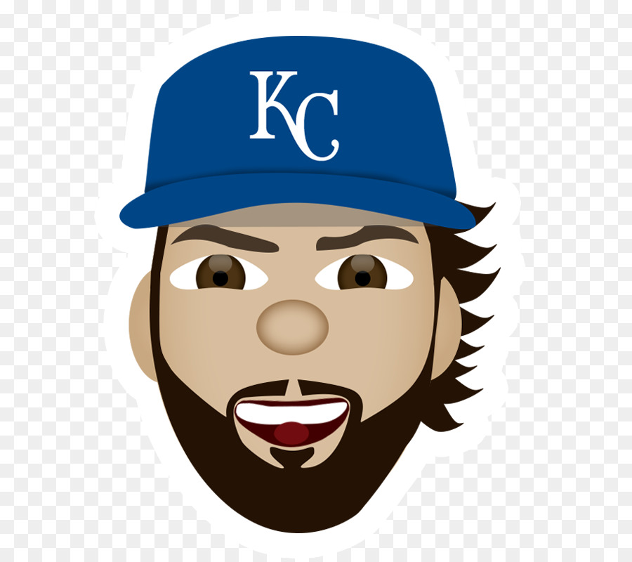 Kansas City Royals di Baseball MLB Emoji - baseball