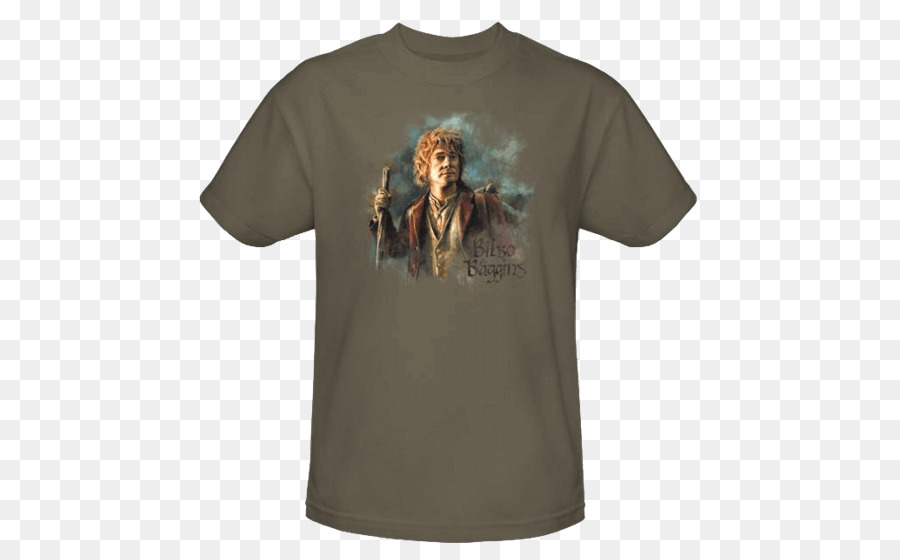 T-shirt Bilbo Baggins Hobbit Tay áo - đau bụng