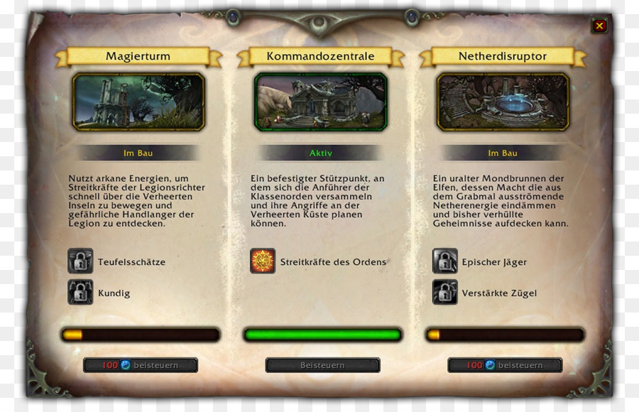 World of Warcraft: Legion Shore Gebäude BlizzCon Massively multiplayer online role-playing game - Gebäude