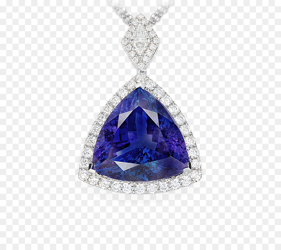 Sapphire Thạch Anh Quyến Rũ Và Mặt Dây Chuyền Kim Cương - sapphire