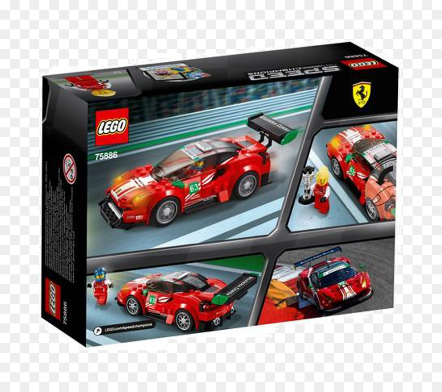 Scuderia Corsa Lego Speed Champions Spielzeug Ferrari 488 GT3 - Spielzeug