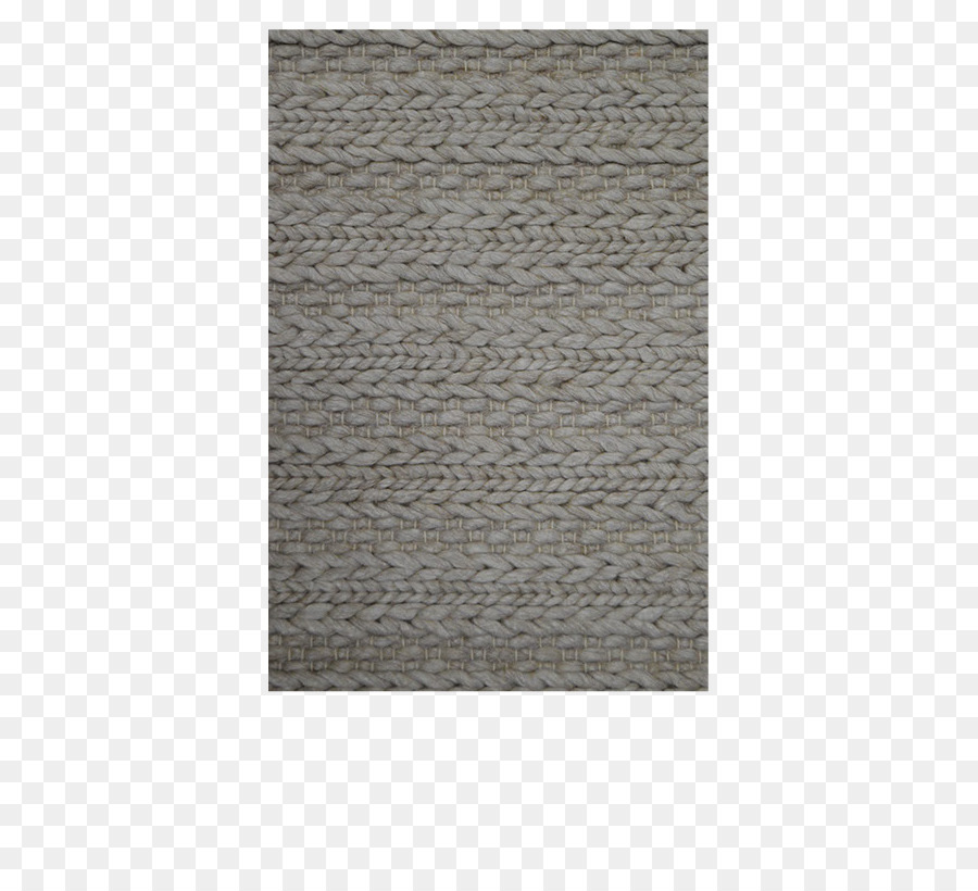 Wolle Teppich Dhurrie-Garn Grau - Teppich