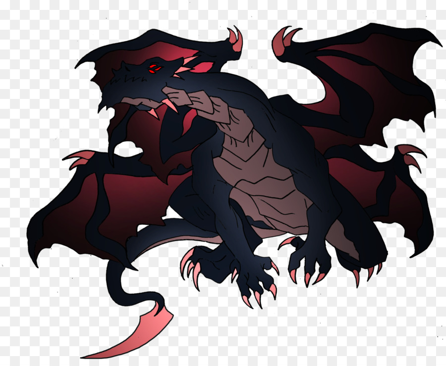 Dragon Cartoon Dämon - Drachen