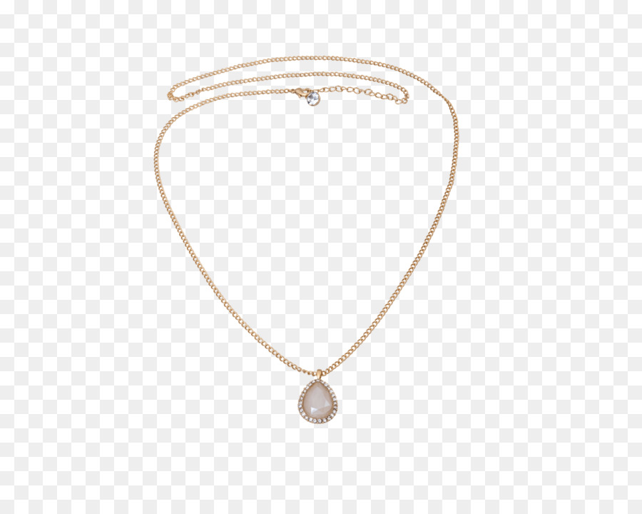 Halskette Gold Schmuck Kette Charms & Anhänger - Halskette