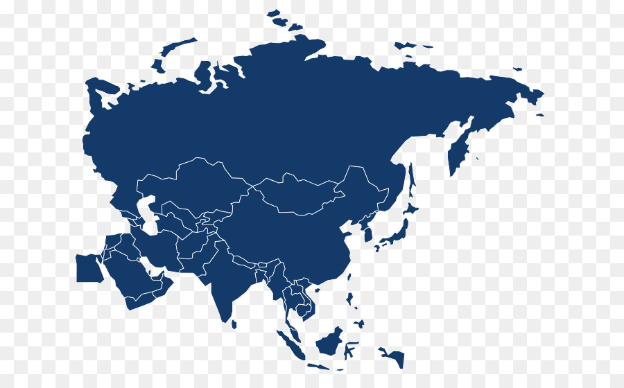 Asia mappa del Mondo - Asia